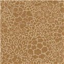 Eijffinger|Romantic style brown burlap floral wallpaper|Wallpaper