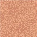 Eijffinger|Romantische Tapete mit Jute-Optik in Orange, floral|Blumen