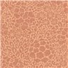 Eijffinger|Romantische Tapete mit Jute-Optik in Orange, floral|Blumen