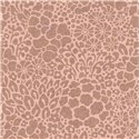 Eijffinger|Papel pintado floral arpillería marrón rosa nude|Floral