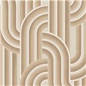Eijffinger|Modern style brown interlaced lines wallpaper|Wallpaper