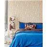 Eijffinger|Modern style brown interlaced lines wallpaper|Wallpaper