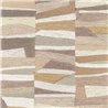 Eijffinger|Papier peint moderne mosaïque de cordes textiles beige|Papier Peint