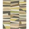 Eijffinger|Moderne Tapete Collage aus Textilschnüren in Grün|Modern