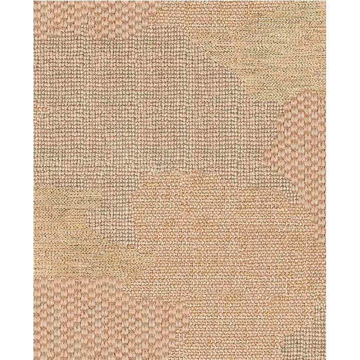Eijffinger|Textiltapete mit Wolleffekt in Sandbeige|Raffiaimitation