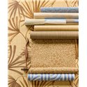 Eijffinger|Papier peint textile effet laine beige sable|Imitation Raphia