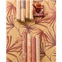 Papel pintado textil punto grueso terracota - Eijffinger Groovy 340582