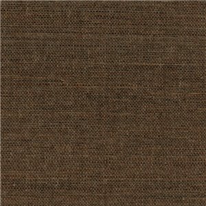 Casadeco|Papel pintado gris trufa, con textura|Imitacion Rafia