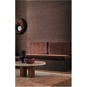 Casamance|Wallcovering pleated linen wallcovering black|Wall Coverings 2