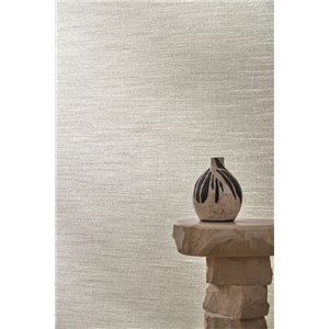Casamance|Wandverkleidung Pflanzenfaser Ramie Leinen orientalisch weiß beige|Wandverkleidungen 2