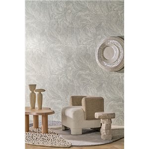 Casamance|Revêtements Muraux faux uni abstrait beige poudré|Revêtements Muraux 2
