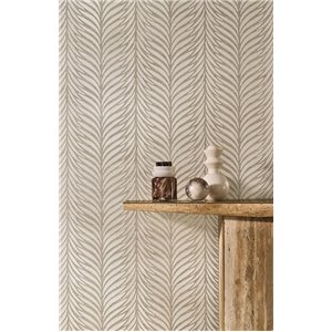 Casamance|Wandverkleidung Leinen glatt lila|Wandverkleidungen 2