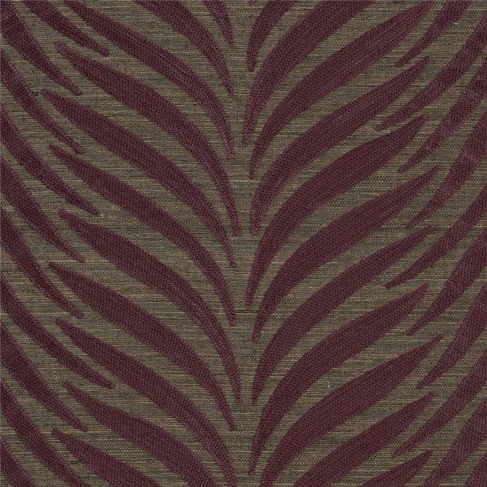 Casamance|Revestimiento pared bordado botánico sisal berenjena contemporáneo|Revestimientos de Pared