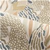 Casamance|Florale Tapete braun-grün|Blumen