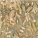 Casamance|Papel pintado floral amarillo y verde|Papel Pintado