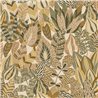 Casamance|Papel pintado floral amarillo y verde|Papel Pintado