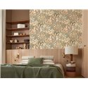 Casamance|Wallpaper floral yellow and green|Wallpaper