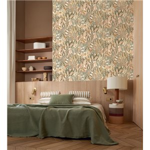 Papeldecor|Wallpaper retro grey-pink|Wallpaper 2