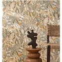 Casamance|Wallpaper floral yellow and green|Wallpaper