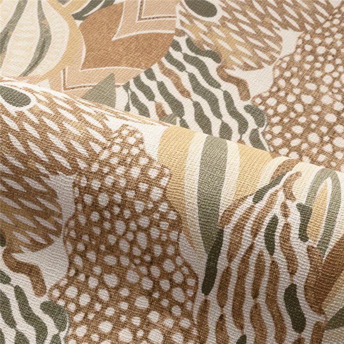 Casamance|Florale Tapete gelb-grün|Tapeten