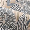 Casamance|Wallpaper floral beige and blue|Floral