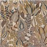 Casamance|Wallpaper floral red and brown|Wallpaper