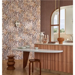 Casamance|Papel pintado floral amarillo y verde|Papel Pintado 2
