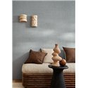 Casamance|Wallpaper raffia blue|Raffia Imitation