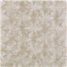 Casamance|Papier peint luxueux palmettes gris métallisé|Salón