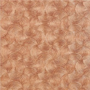 Casamance|Papel pintado Art Decó verde y dorado gráfico|Alta Gama