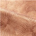Casamance|Papel pintado alta gama palmetas cobre metalizado|Papel Pintado