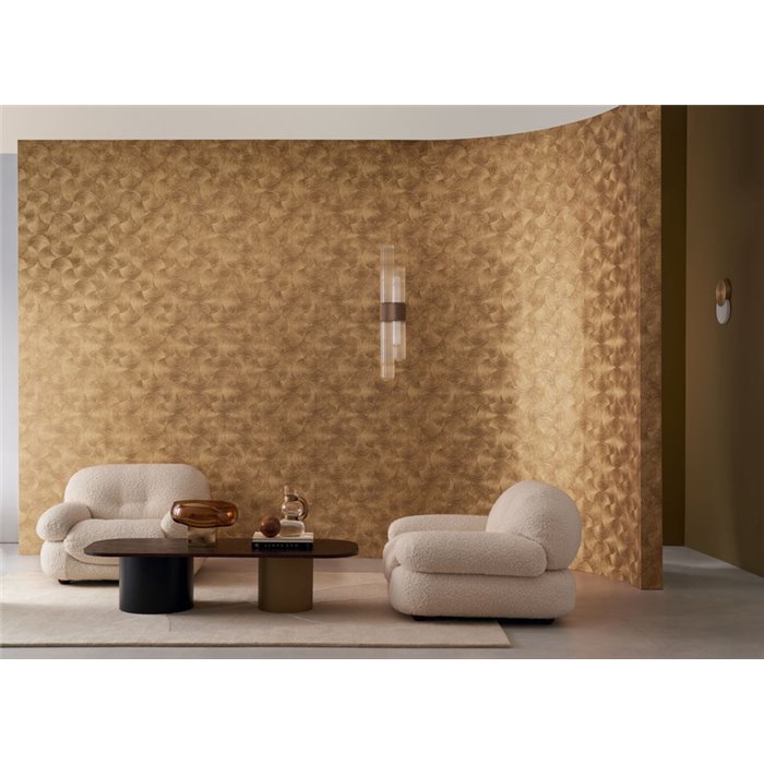Casamance|Luxus Tapete orientalischer Stil goldene Palmblätter|Wohnen