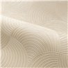 Casamance|Wallpaper modern interlaced circles beige|Wallpaper