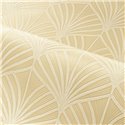 Papel pintado de lujo hojas de palma beige alta gama - Casamance Magnitude - Textures 76651120