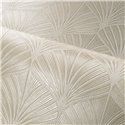 Casamance|Wallpaper modern premium palm leaves grey and brown|Living Room