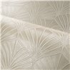 Casamance|Wallpaper modern premium palm leaves grey and brown|Living Room