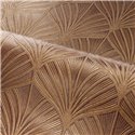 Casamance|Luxus Tapete Palmblätter geprägt gold-schwarz|Tapeten