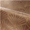 Casamance|Luxus Tapete Palmblätter geprägt gold-schwarz|Tapeten
