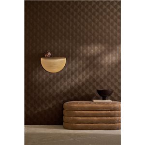 Casamance|Wallpaper modern premium palm leaves grey and brown|Living Room 2