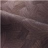 Casamance|Wallpaper sophisticated abstract interlaced violet and gold|Living Room