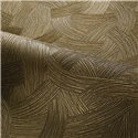 Casamance|Papel pintado premium entrelazado abstracto negro y dorado|Salón