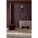 Casamance|Wallpaper elegant abstract interlaced copper exclusive design|Wallpaper
