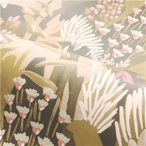 Casamance|Wallpaper garden plants blue and green tones|Wallpaper 2