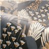 Casamance|Wallpaper garden plants dark grey and brown|Wallpaper