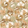 Casamance|Papel pintado flores verde y rosa nude|Papel Pintado