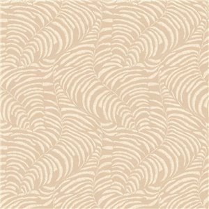 Casamance|Wallpaper interlaced pattern green and gold metallic|High-End