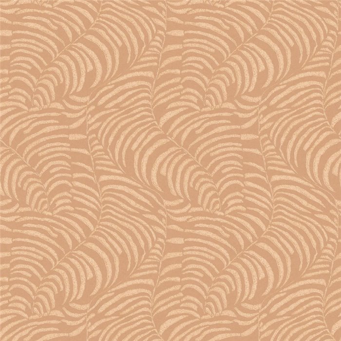 Casamance|Papel pintado contemporáneo helechos marrón estilo sofisticado|Papel Pintado