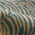 Casamance|Premium Tapete Farne grün-gold metallische Details|Tapeten