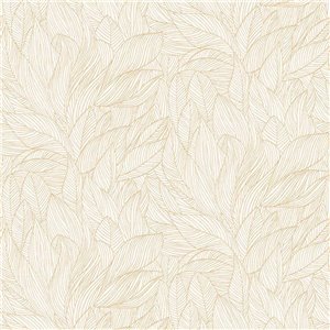 Casamance|Florale Tapete grün-gold Premium glänzend|Tapeten