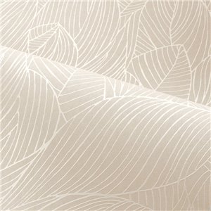 Casamance|Wallpaper floral luxury white and gold metallic details|Wallpaper 2